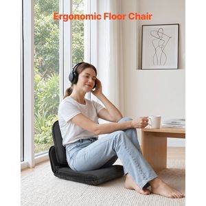 Sedia da Gaming con 5 Posizioni Regolabili, Supporto Ergonomico per la Schiena, Telaio in Metallo Robusto, Schiuma Riciclata - Product Image 2