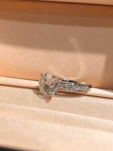 Anillo Romántico de Moissanita Brillante de 7MM con Corte Redondo, Rodio con Plata 925 Original, Regalo de Boda para Novia - Product Image 5