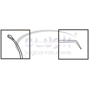 Espátula de Doble Punta Reflex SMILE con Gancho, Instrumento Quirúrgico Oftálmico para Cirugía Refractiva de Blush Surgical - Product Image 6
