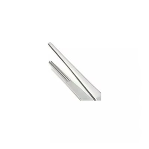 Pinzas de tejido DeBakey alemanas de acero inoxidable, rectas, 20 cm, punta fina, atraumáticas, para tejido vascular, con soporte para el pulgar - Product Image 3