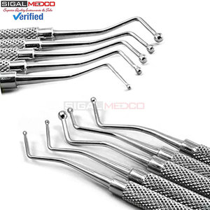 Professional Dental 5Pcs Ball Burnishers Composite Filling Plugger Explorer Root Canal Pulp Spreader Scaler Medic Instruments - Product Image 5