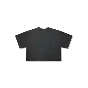 Camiseta Corta de Último Diseño 2025 para Hombre, Personalizable con Serigrafía, 100% Algodón, Color Negro, Corte Holgado y Transpirable - Product Image 2