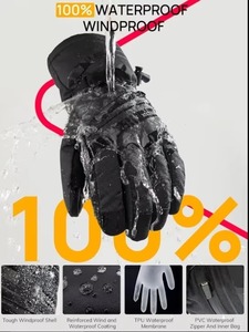 Ski Waterproof Winter <b>Gloves</b> Anti Slip Windproof <b>Warm</b> Men Women Touchscreen Driving Cycling Hiking Running - Product Image 2