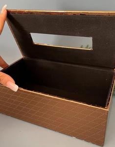 Casagold Metal Tissue Box Glam Design Convenient Use - Product Image 3