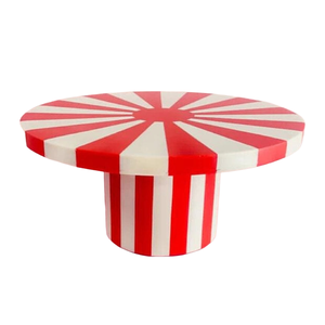 ฐานวางเค้กไม้กระถินเทศแบบเป็นมิตรต่อสิ่งแวดล้อม พร้อมฝาครอบใสกันแตก - Product Image 1