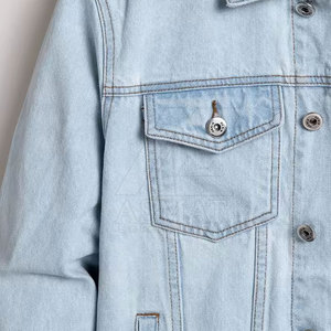 Vestes en jean pour hommes de qualité supérieure fabriquées au Pakistan, design personnalisé, vente en gros de vestes en jean pour hommes - Product Image 4