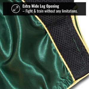 Custom Made Unisex Muay Thai <b>Shorts</b> OEM Sublimation Martial Arts Woven Fabric Side Split Quick Dry Wholesale Factory OEM Factor - Product Image 3
