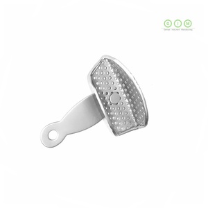 Bandejas de Impresión Dental Premium de Acero Inoxidable Perforadas Autoclavables, Kit de Herramientas para Moldes de Impresión Ortodóntica - Product Image 4