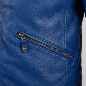 เสื้อแจ็คเก็ตหนังสำหรับผู้ชาย NAI-0452A แฟชั่นสำหรับนักขี่มอเตอร์ไซค์ เสื้อโค้ทสำหรับขี่มอเตอร์ไซค์ ขายส่งอุปกรณ์ป้องกันแบบกำหนดสีได้ - Product Image 5