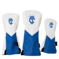 Funda Protectora para Palos de Golf de Cuero PU Impermeable de Alta Calidad con Logotipo Bordado, Fabricación Profesional, Nuevo Diseño para Adultos
