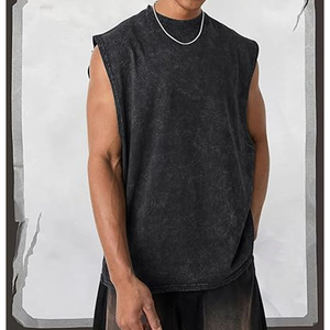Vente en gros de débardeurs de sport personnalisés pour hommes, sans manches, pour la musculation, la remise en forme, l'entraînement, vêtements de sport, vêtements athlétiques, fabrication en usine - Product Image 4