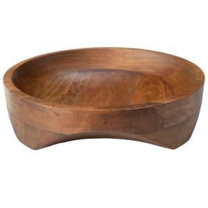 Bol en acacia artisanal, style américain, pour noix, biscuits, en-cas, bol décoratif, bol à fruits écologique, prix abordable - Product Image 1