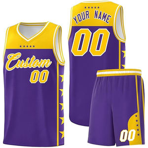 Conjunto de Uniforme de Baloncesto Personalizado con Logotipo del Equipo, Nombre, Número, Impresión por Sublimación, Bordado 3D, Ropa Deportiva para Gimnasio - Product Image 1