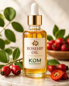 Aceite de Rosa Mosqueta 100% Puro Prensado en Frío para el Cuidado de la Piel, el Cabello y el Cuerpo - Antienvejecimiento, Nutritivo e Hidratante KDM Enterprises Haryana - Product Image 5