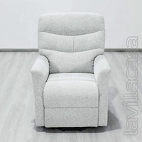 Fauteuil inclinable moderne en cuir chenille, motorisé OKIN, à levage fluide, idéal pour appartement, hôtel et chambre à coucher