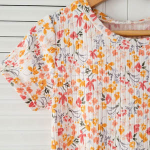 T-shirt élégant pour femmes, en coton doux, à manches courtes, imprimé, confortable, décontracté, pour tenue de printemps - Product Image 4