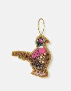 Premium Christmas Beaded Keychain Handcrafted Sequin Seed Bead <b>Key</b> <b>Holder</b> for Wedding Party Gifts - Product Image 5
