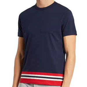 Camiseta Casual para Hombre, Estilo Personalizado, Nuevo Diseño, Antiencogimiento, Logotipo Frontal en Blanco, Precio Económico al por Mayor - Product Image 5