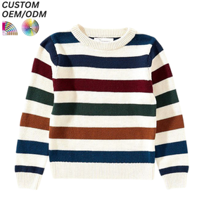 Suéter de Punto de Poliéster/Algodón para Niños, Ecológico, Transpirable, Antipilling, Informal, de Invierno, OEM, ODM, Venta al por Mayor - Product Image 3