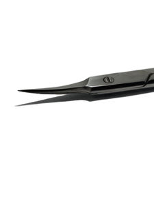 Tijeras para Cutículas de Alta Calidad, Hoja Curva Afilada, Acabado de Acero Inoxidable, Punta Fina, para Mano Derecha - Product Image 3