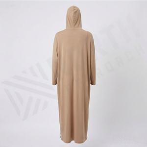 Abaya d'hiver, Kaftan, Vêtements Islamiques pour Femmes, Robe Unie Épaisse, Couleur Personnalisée, Teinte, Vente en Gros, Manches Longues, Vêtement d'extérieur Modeste - Product Image 2