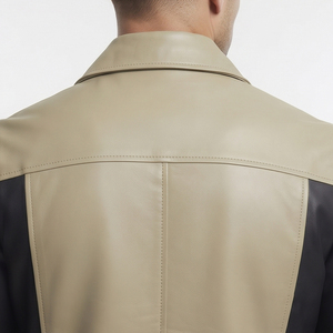 Real Leather <b>Biker</b> <b>Jacket</b> Men Fashion Classic Motorcycle Outerwear Leather Coat Men's Genuine Leather Moto <b>Jackets</b> Mens - Product Image 3