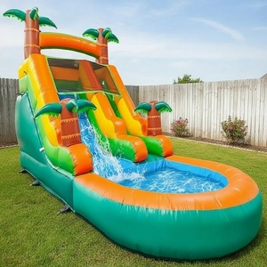 Toboganes de agua inflables profesionales diseñados para parques acuáticos, resorts, eventos familiares y recreación al aire libre con un diseño confiable. - Product Image 2