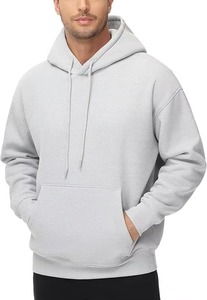 Sweat à capuche oversize pour homme de haute qualité, en molleton teint, avec impression personnalisée sur le devant, séchage rapide, doublé, 400g Polyester/Coton - Product Image 4