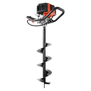 Trivella a Benzina 43cc 1250W con Punta da 8 Pollici e Asta da 30 Pollici in Lega, Motore a 2 Tempi, Efficiente Scavatore di Terra - Product Image 2