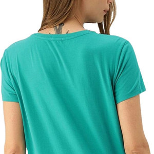 Camisetas de Mujer de Alta Gama Estilo Urbano 2026, Diseño de Cuello Redondo, Poliéster/Algodón - Product Image 5