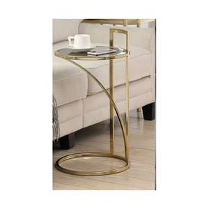 Elegant Metal Frame Marble Top Side <b>Table</b> New Design Modern Sofa <b>Table</b> Stylish Customized <b>Bedside</b> Stand For Sale - Product Image 4