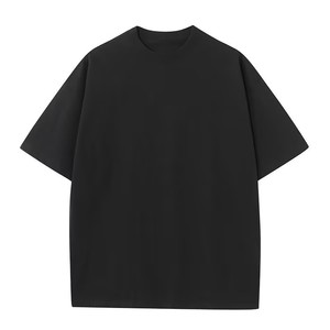 Custom <b>Men's</b> <b>Tshirts</b> Blank Streetwear <b>High</b> Quality T Shirts 100%cotton Heavyweight Oversized Crew <b>Neck</b> <b>Tshirts</b> for <b>Men</b> Wholesale - Product Image 2