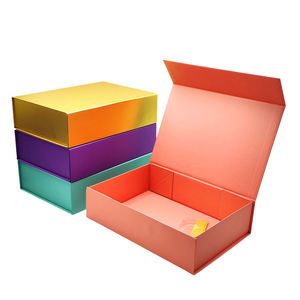 OEM Custom Logo <b>Large</b> Magnetic Rigid Cardboard Cosmetic Packaging Paper <b>Gift</b> <b>Box</b> - Product Image 6