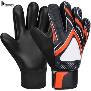 Guantes de Portero de Fútbol al por Mayor OEM, Guantes de Fútbol Personalizados con Logotipo para Niños y Adultos, Guantes Deportivos de Primera Calidad con Relieve para Entrenamiento y Partidos - Product Image 1