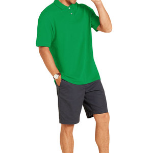 เสื้อโปโลสีเขียวพรีเมียม - เสื้อยืดแขนสั้นผ้าฝ้ายเนื้อนุ่มสไตล์สตรีทแวร์สำหรับกอล์ฟ - โรงงานเซียลคอต ผู้ผลิตเสื้อผ้าสั่งทำโดยตรงจากโรงงาน - Product Image 4