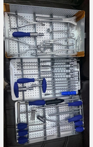 Ensemble d'instruments de stabilisation de la colonne vertébrale avec boîte pour les procédures de chirurgie orthopédique de la colonne vertébrale, kit d'instruments chirurgicaux réutilisables - Product Image 6