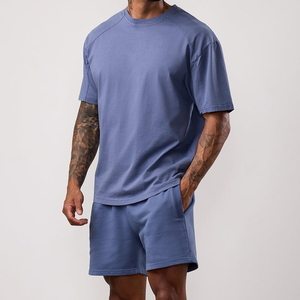 Shorts en coton pour hommes, personnalisés, de haute qualité, 100% coton, molleton, pour l'entraînement, la course à pied, décontractés, en tissu éponge français, shorts de sport - Product Image 5