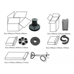 Equipo de pulido y pulido de pisos de concreto industrial profesional, con sistema eléctrico duradero, de pie, de - Product Image 5
