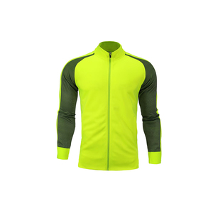 Chaqueta Deportiva de Fútbol de Invierno Personalizada para Hombre con Logotipo Frontal, Manga Larga, 100% Poliéster Transpirable para Futbolistas - Product Image 1