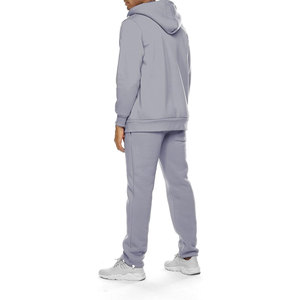 Ensemble de survêtement d'hiver 2 pièces pour homme, décontracté, avec sweat à capuche zippé, idéal pour la gym, les voyages et le quotidien - Product Image 3