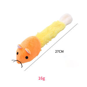 Catnip Cat Chew <b>Toy</b> Wholesale Cat Plush <b>Toy</b> Cute Interactive Long-<b>Tail</b> Mouse Shaped Cat <b>Toy</b> - Product Image 4