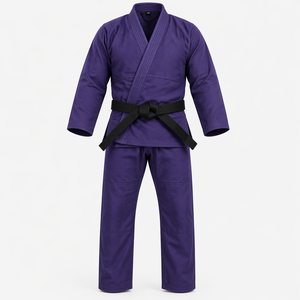 Kimono de Jiu Jitsu Personalizado Color Púrpura, Uniforme de BJJ para Niños y Jóvenes, Traje Sublimado Shoyorrol Tatami - Product Image 1