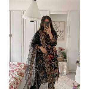 Designer <b>Party</b> <b>Jumpsuit</b> with Sequence Work Elegant Pent and Dupatta for Special Occasions - Product Image 5