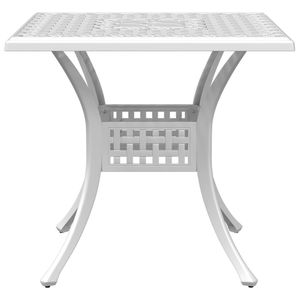 Juego de Muebles de Jardín de Aluminio Fundido Blanco de 5 Piezas, Duradero, para Patio - Product Image 4