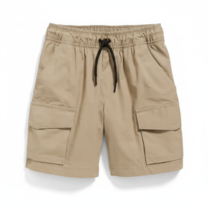 Pantalones Cortos Cargo CAMP para Hombre, Estilo Casual, con Cordón Ajustable y Múltiples Bolsillos - Product Image 5