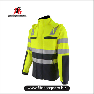 Reasonable Price Custom <b>Men's</b> Workwear <b>Jacket</b> Waterproof Safety Work <b>Jacket</b> for Sale Hi Vis Reflective <b>Jackets</b> for <b>Men</b> - Product Image 4