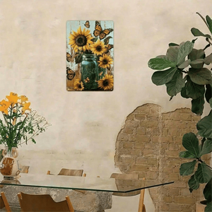 CIFbuy Targa in Alluminio Vintage Rustica 20.3x30.5cm (8x12 Pollici) per Decorazioni Casa con TikTok per Servizio Ritiro Temu, Prodotto Artistico in Metallo - Product Image 5