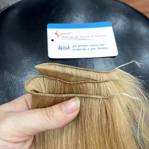 Extensions de cheveux naturels lisses, tissées à la main, indispensables, disponibles en plusieurs couleurs et longueurs, 100% cheveux humains vietnamiens - Product Image 1