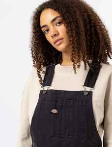 Salopette en jean décontractée pour femme, coupe ajustée, douce et confortable, bretelles réglables, tenue streetwear tendance - Product Image 3