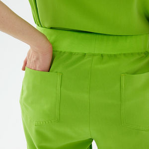 Uniforme Médico Personalizado al por Mayor para Enfermeras, Blusa de Manga Corta con Cuello en V, Transpirable y Moderno para Personal de Salud, Tallas XS-6XL - Product Image 2